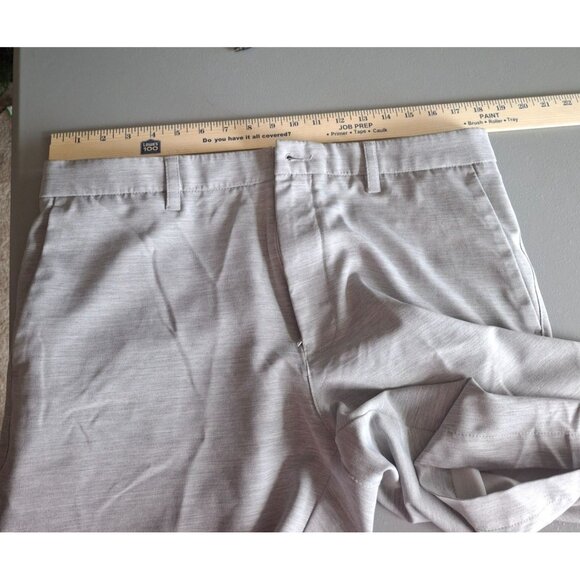 Callaway Casual Dress Shorts Mens Size 36 Light Gray - Picture 5 of 8